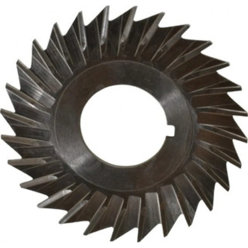 KEO 2-1/2 Diam x 1/16 Thick Straight Tooth Side Chip Saw 7/8 Arbor Hole Diam, High Speed Steel, Uncoated, 28 Teeth, w...